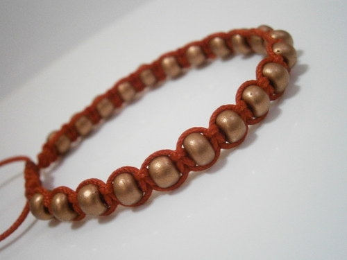 Macramé náramek — foto 5