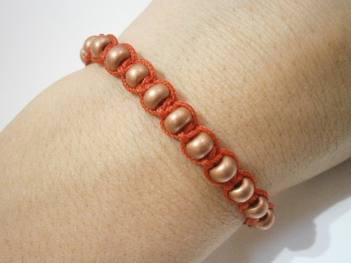 Macramé náramek — foto 6