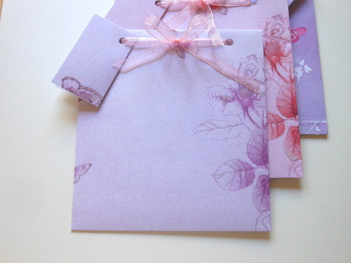 Fialová růžička - obal na CD 13x14 cm — foto 2