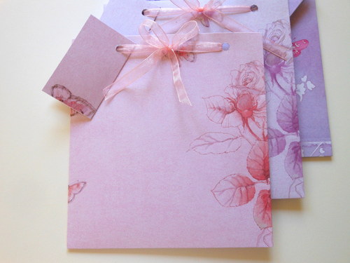 Růžová růžička - obal na CD 13x14 cm — foto 3