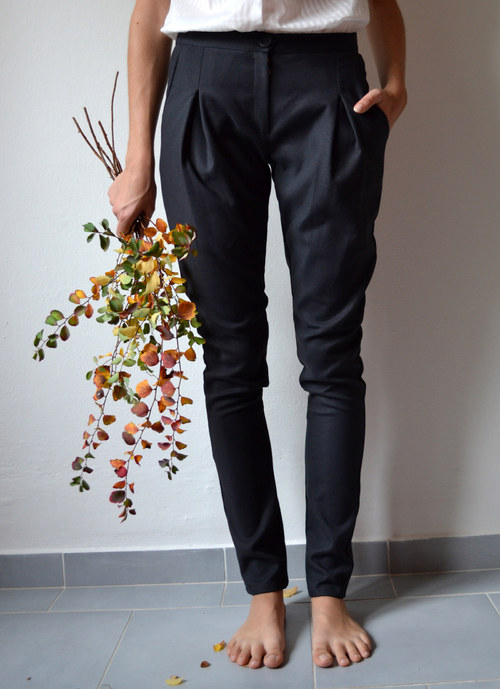 Kalhoty Thin Black — foto 2