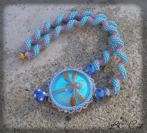 Dragon fly - náhrdelník — foto 2