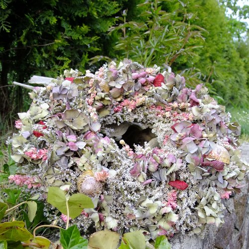 Věnec celoroční - Hortensie přírodně — foto 3