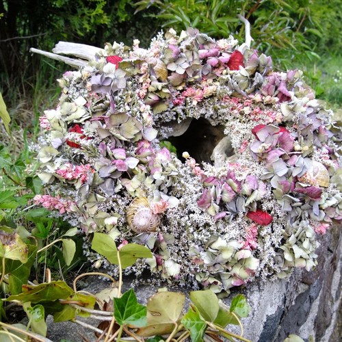 Věnec celoroční - Hortensie přírodně — foto 4