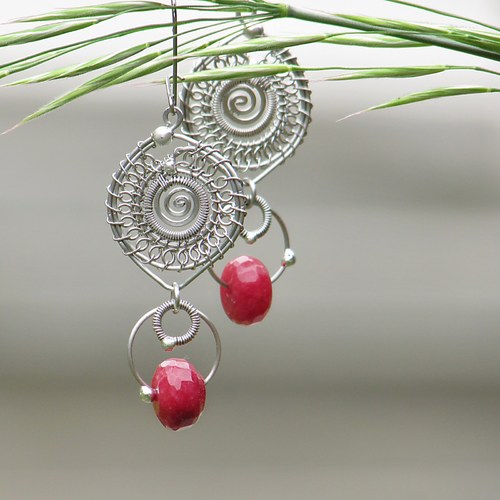 Mandala s broušeným jadeitem — foto 2