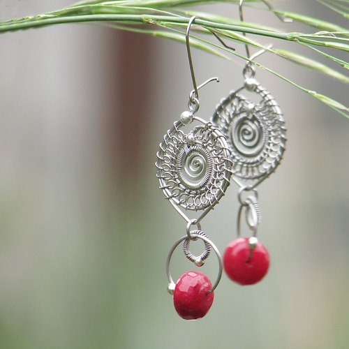 Mandala s broušeným jadeitem — foto 3
