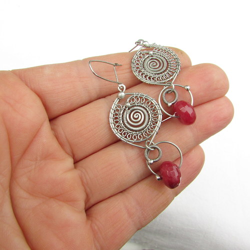 Mandala s broušeným jadeitem — foto 5