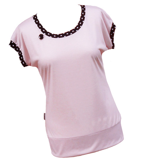 Simply pink - tričko ..... vel. S - M — foto 2