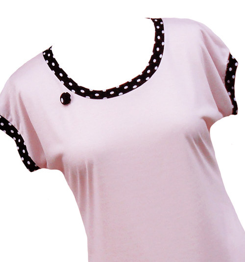 Simply pink - tričko ..... vel. S - M — foto 3