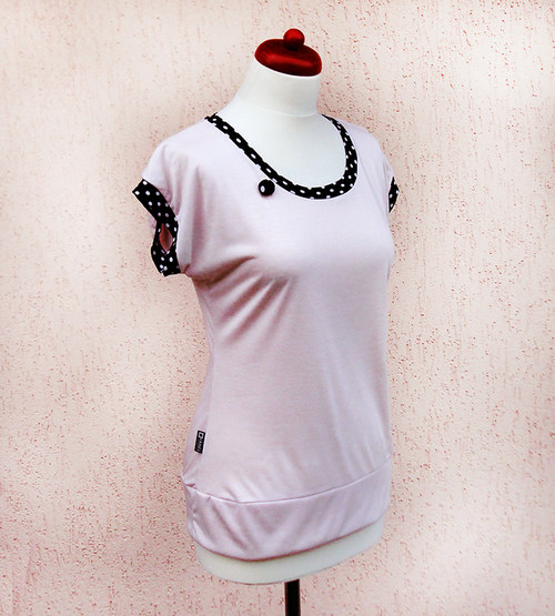 Simply pink - tričko ..... vel. S - M — foto 4