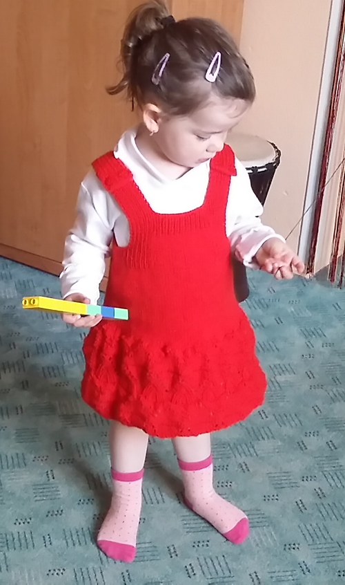 Pomerančová šatová sukýnka — foto 5
