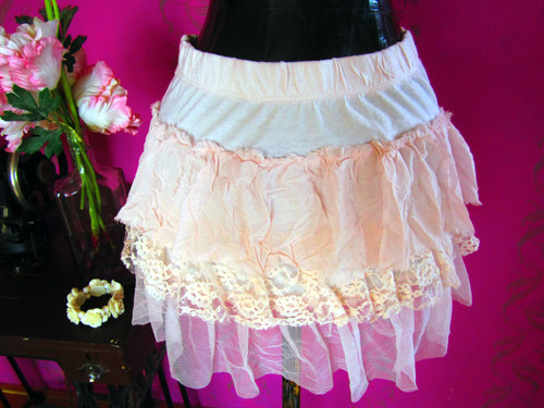 Sukýnka powder shabby chic — foto 3
