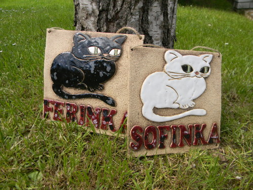 Kachle s kočičkou — foto 5