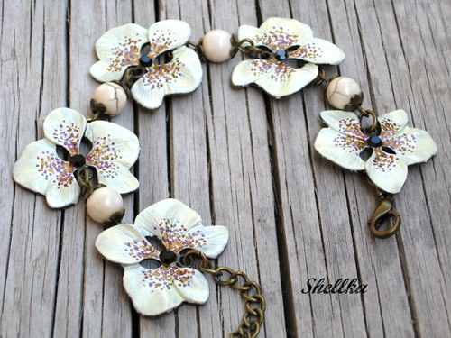 Náramek s orchidejí II. — foto 3