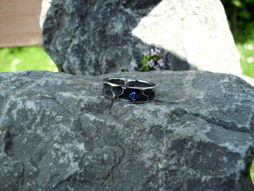Prstýnek s modrým . — foto 4