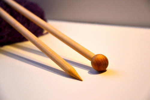 Dřevěné pletací jehlice č.9 — foto 3