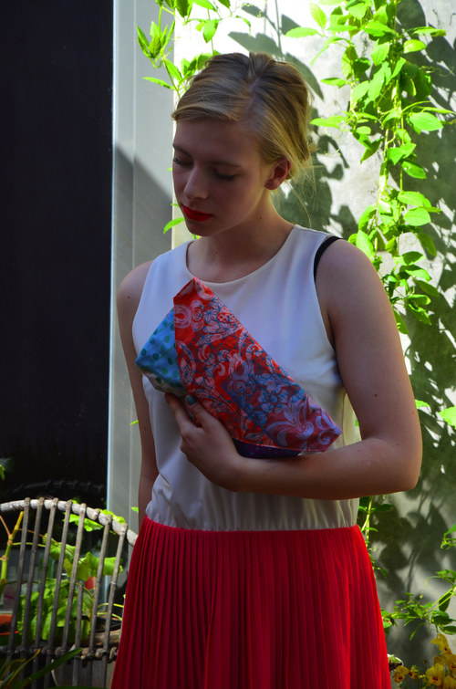 Clutch Bag Orange Romance — foto 2