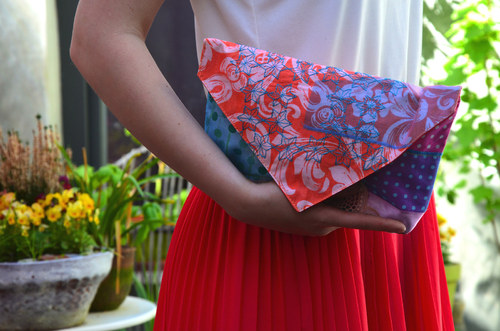 Clutch Bag Orange Romance — foto 3