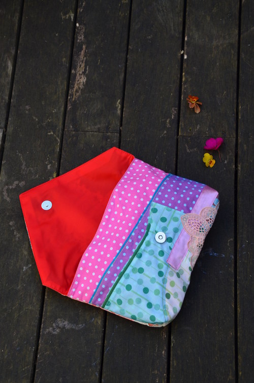 Clutch Bag Orange Romance — foto 5