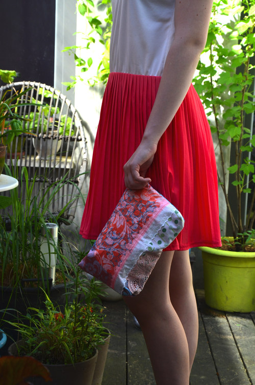 Clutch Bag Orange Romance — foto 6
