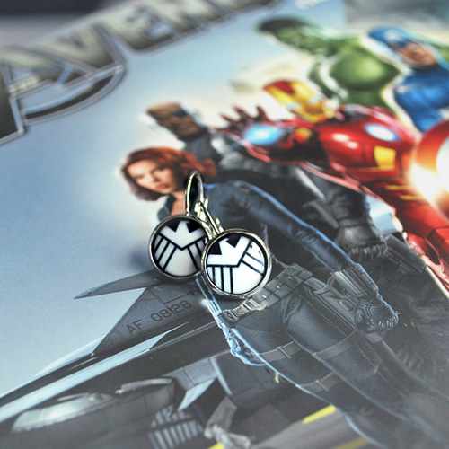 Náušnice 'S.H.I.E.L.D' — foto 2