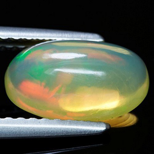 FIRE OPÁL - NÁDHERNÝ, LEŠTĚNÝ!! 1,27ct (3344) — foto 3