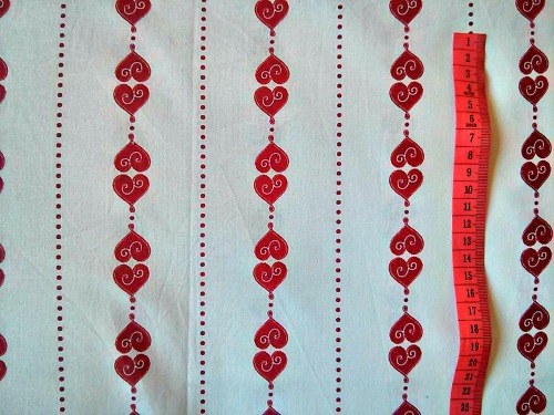 Látka srdíčka / š.150 cm — foto 2