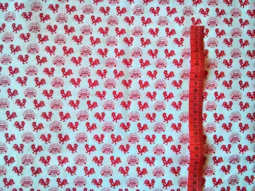 Látka kohoutci / š.150 cm — foto 2