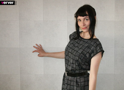 Šaty šedé se zajíci (M) — foto 2