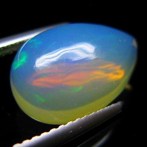 FIRE OPÁL - NÁDHERNÝ, LEŠTĚNÝ!! 3,00ct (0505) — foto 3