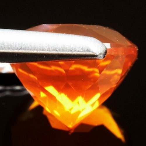 FIRE OPÁL- PŘEKRÁSNÝ SVIT!! 0,56ct IF!! (3873) — foto 4