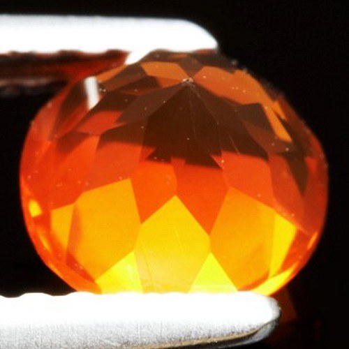 FIRE OPÁL- PŘEKRÁSNÝ SVIT!! 0,56ct IF!! (3873) — foto 5
