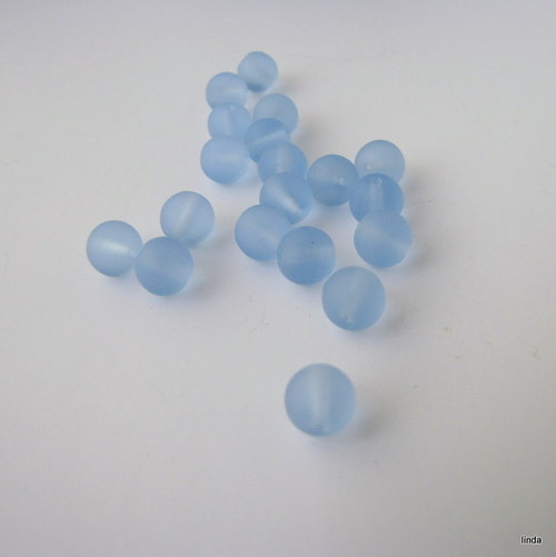 Mačkané korálky * kulička * 6mm * 30 ks /bal — foto 2