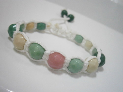 Náramek (macramé) — foto 3