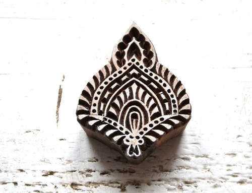 Dřevěné razítko - ornament VI — foto 2