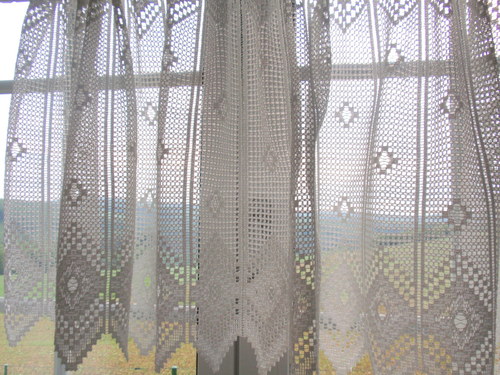 Záclonka geometrická — foto 2