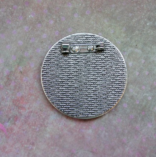 Burgundy brooch — foto 3