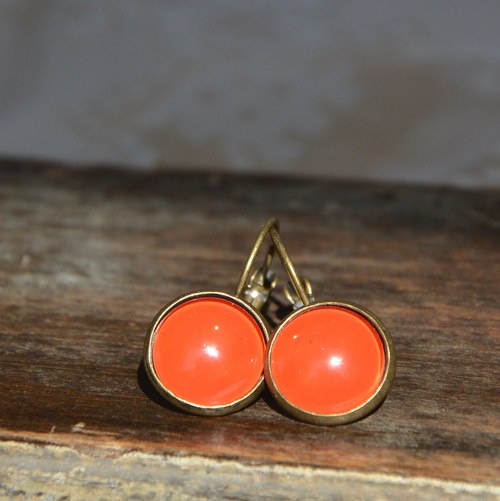 Náušnice " Tangerine " — foto 5