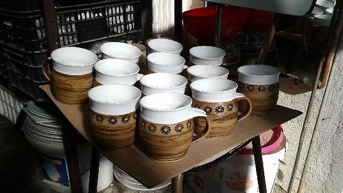 Hrnek dubový -kytičky — foto 4