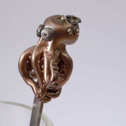 Octopus steampuncus (koktejlová lžička) — foto 3