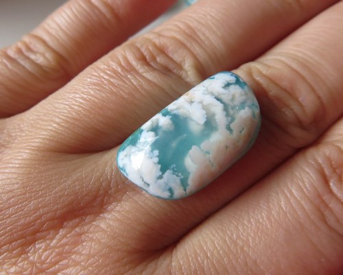 Dendritický achát s Gem silicou aneb mořská č.2 — foto 2