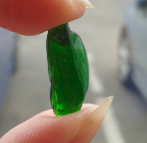 Chromdiopsid surový - L-112 — foto 2