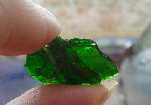 Chromdiopsid surový - L-114 — foto 2