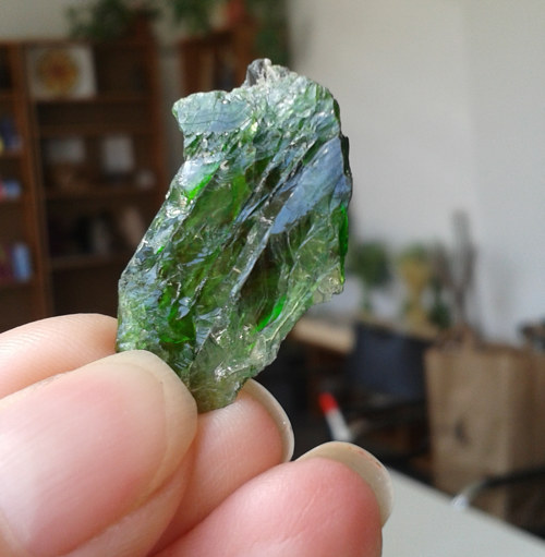 Chromdiopsid surový - L-135 — foto 2