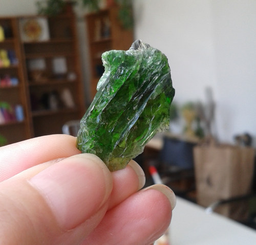 Chromdiopsid surový - L-135 — foto 3