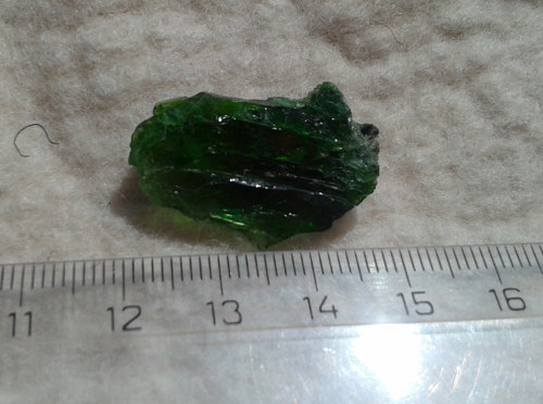 Chromdiopsid surový - L-135 — foto 6
