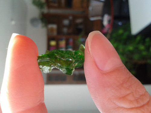 Chromdiopsid surový - L-136 — foto 3