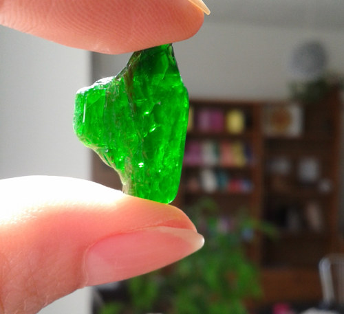 Chromdiopsid surový - L-137 — foto 2