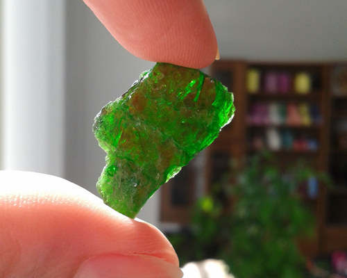 Chromdiopsid surový - L-139 — foto 3