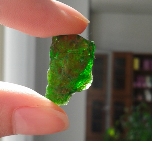 Chromdiopsid surový - L-139 — foto 4